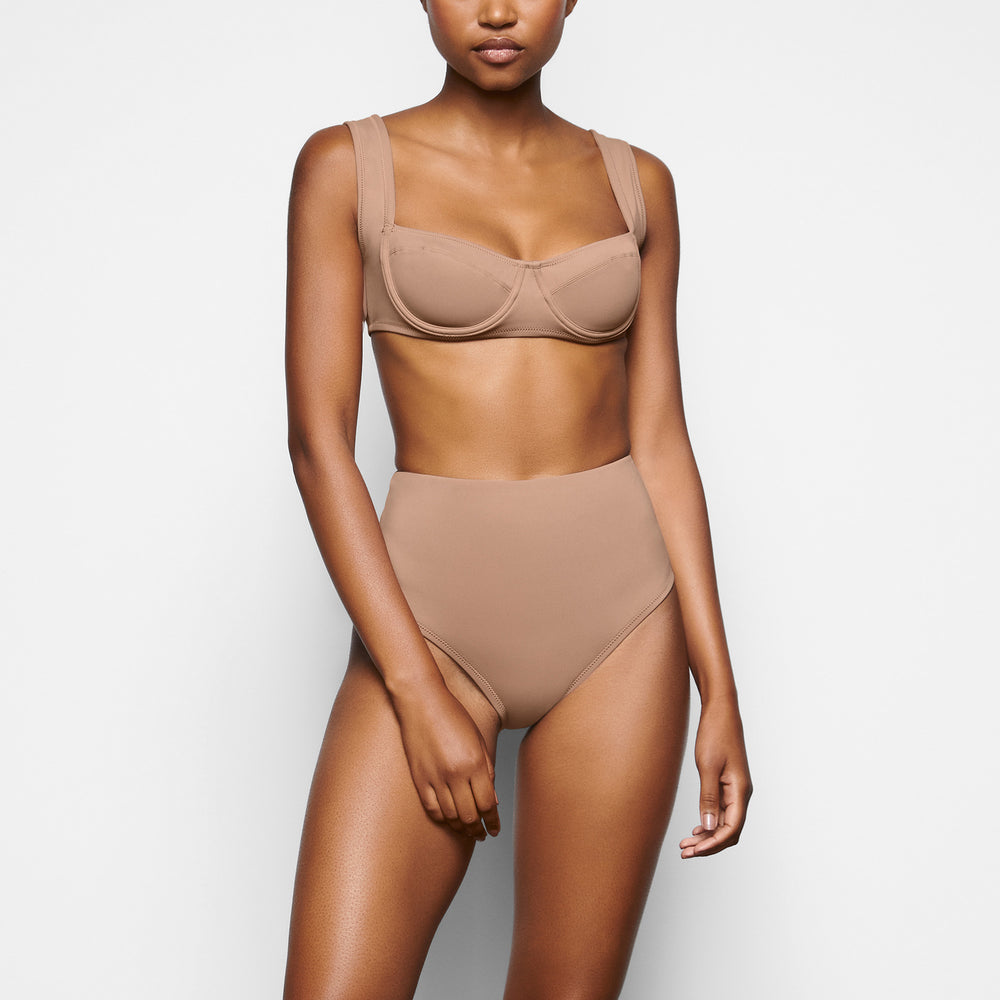 Skims SHAPING SWIM UNLINED UNDERWIRE BIKINI TOP Two Pieces Abrikoos | 07ETDAWPG