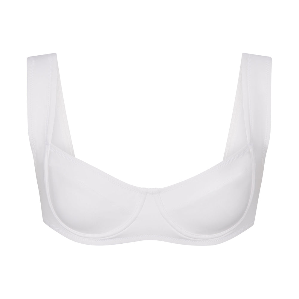Skims SHAPING SWIM UNLINED UNDERWIRE BIKINI TOP Two Pieces Wit | 31AZORIWU