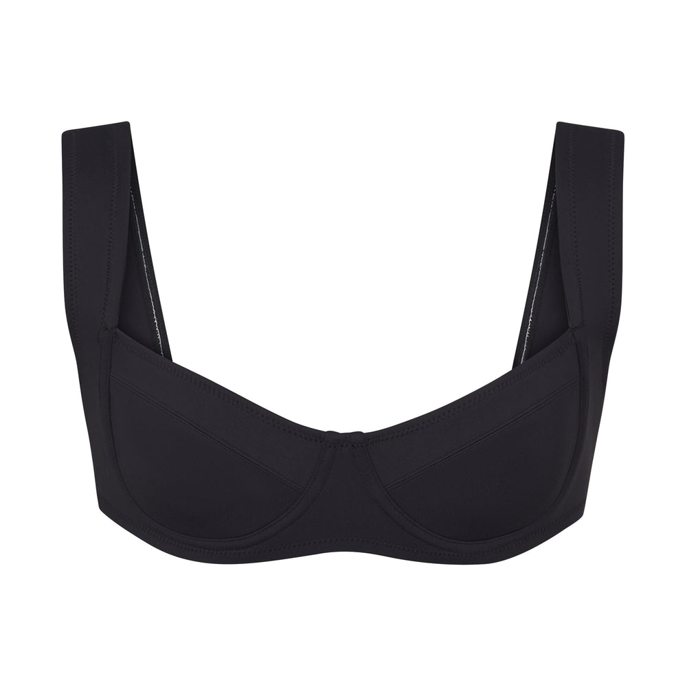 Skims SHAPING SWIM UNLINED UNDERWIRE BIKINI TOP Two Pieces Zwart | 82UQDXGJR