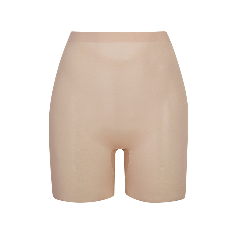 Skims SHEER SCULPT LOW BACK Korte Broek Beige | 15HCMKPXW