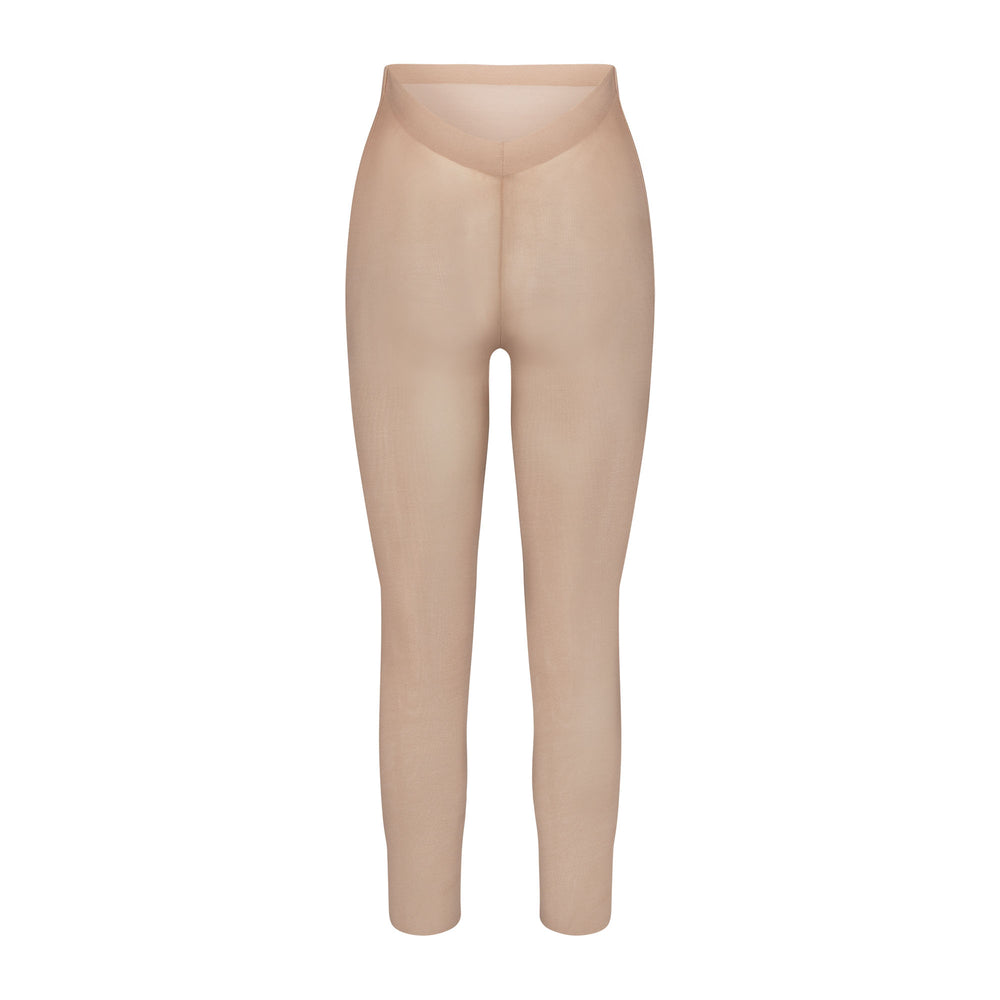 Skims SHEER SCULPT LOW BACK Leggings Beige | 85APTZWYF