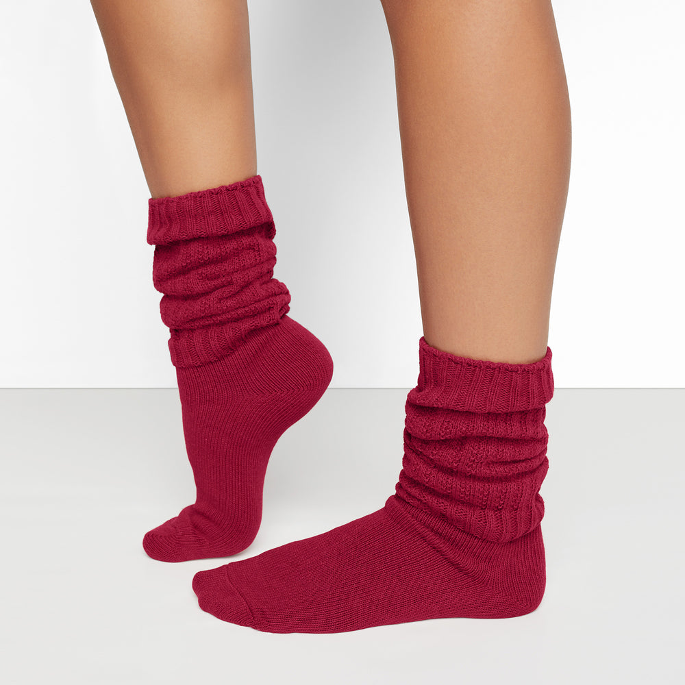 Skims SLOUCH PACK Sokken Donkerrood Gekleurd | 39YXOMRIJ