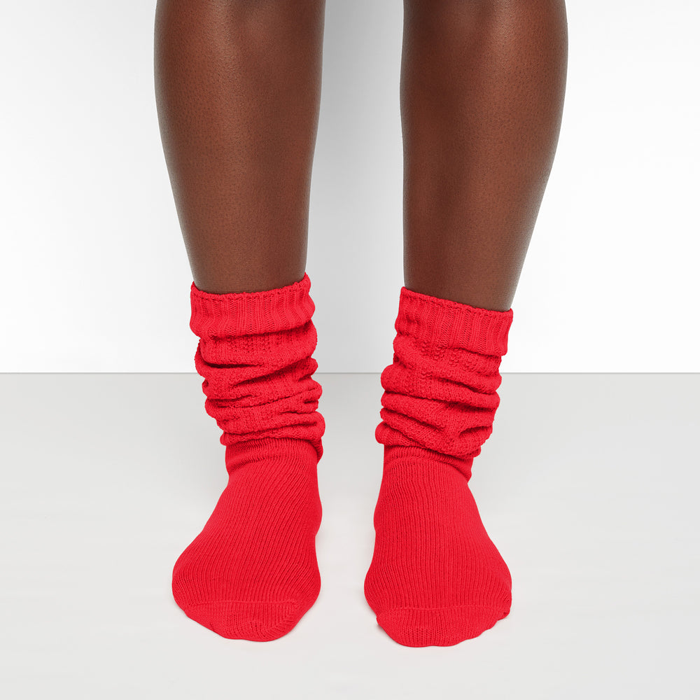 Skims SLOUCH Sokken Rood | 24BMSIYOD