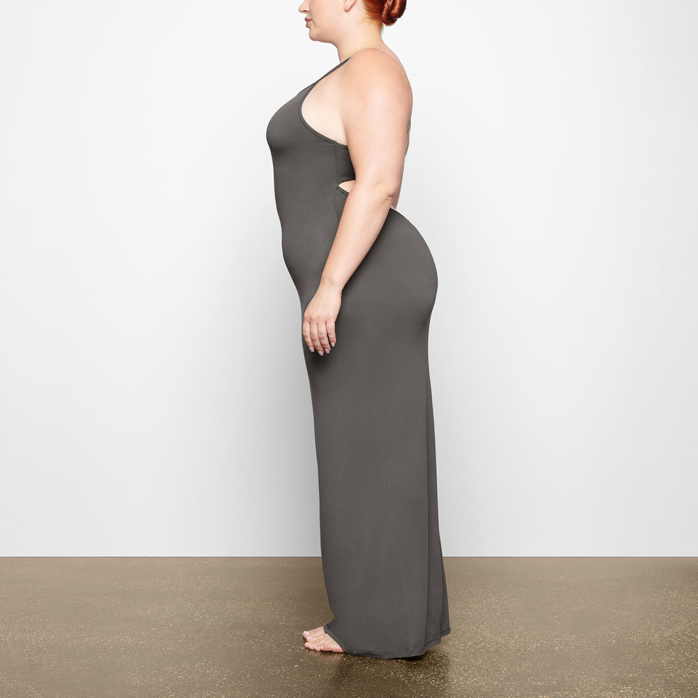 Skims SMOOTH LOUNGE LOW BACK CAMI Jurk Diepgrijs | 80YBDNOFP