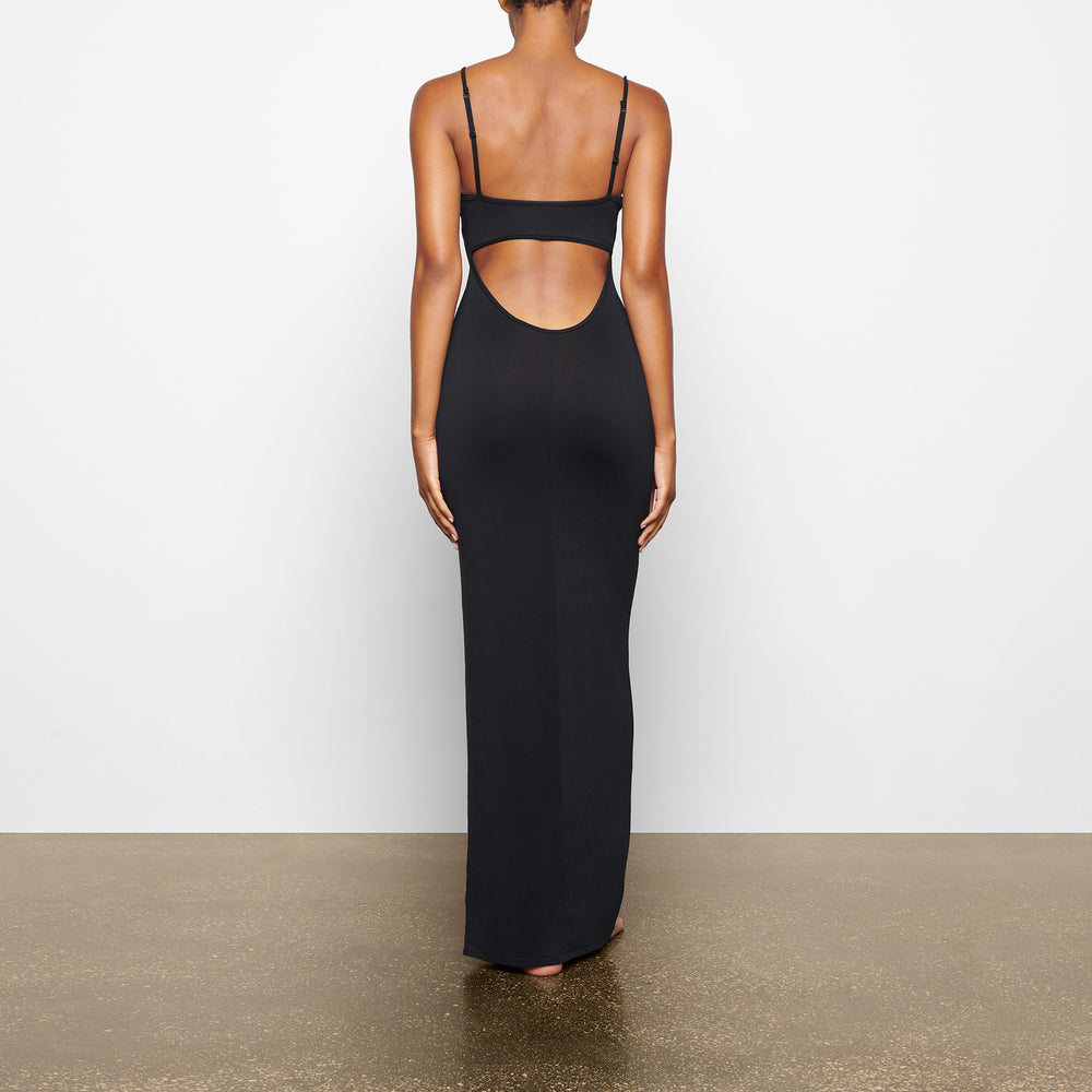 Skims SMOOTH LOUNGE LOW BACK CAMI Jurk Zwart | 20SECWJBL