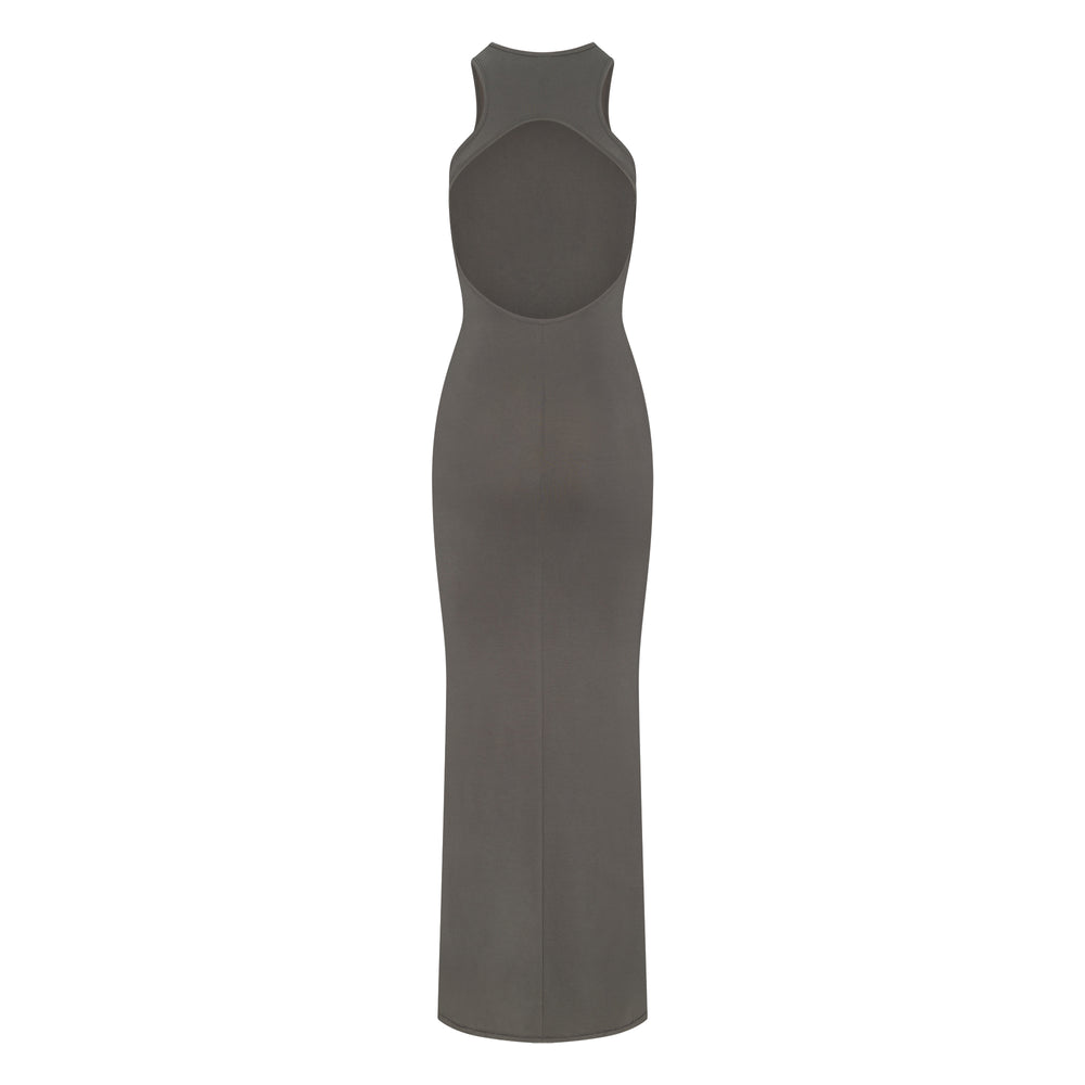 Skims SMOOTH LOUNGE OPEN RACERBACK Jurk Diepgrijs | 91NCLPYDO
