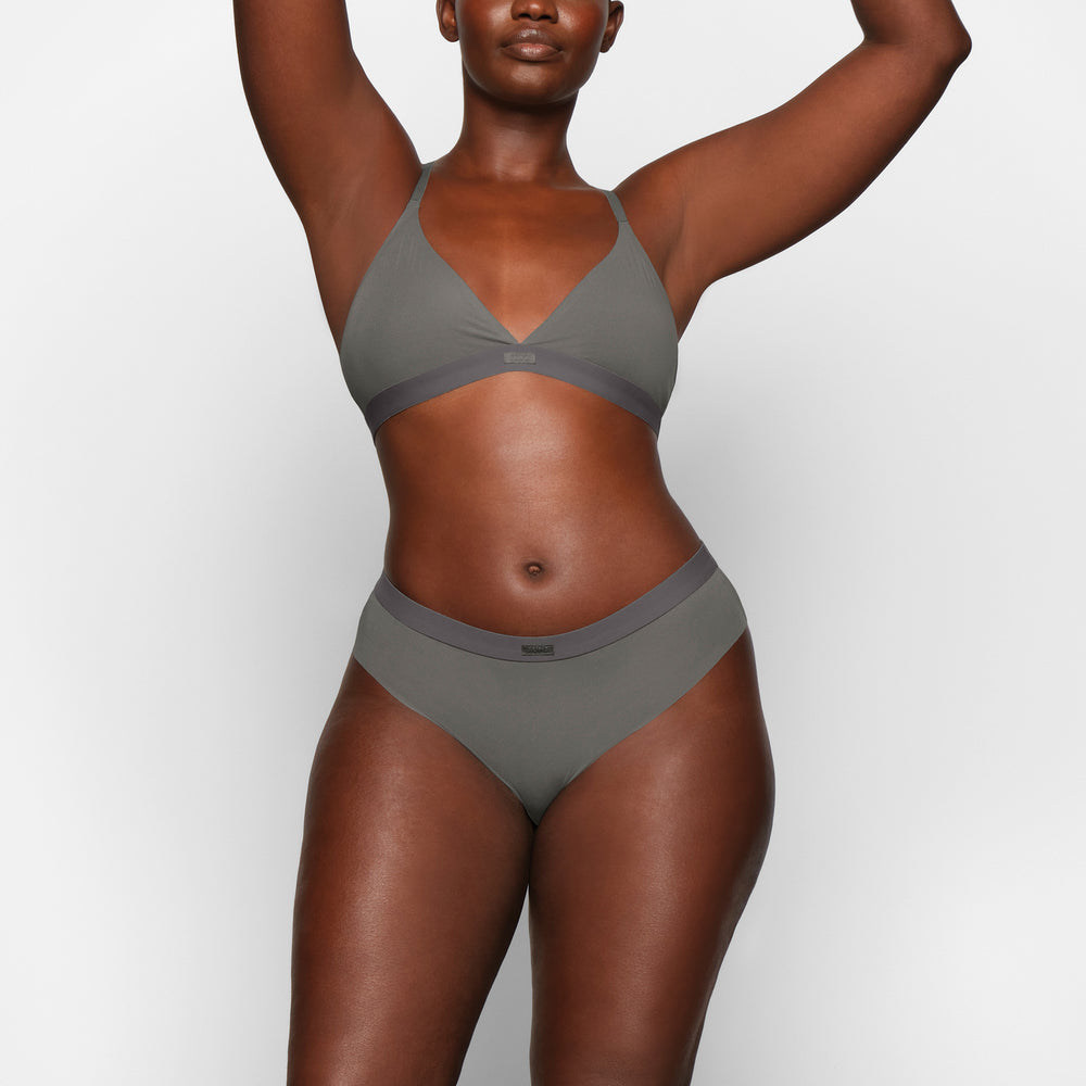 Skims SMOOTH RIB Bikini Diepgrijs | 54LYKRTPN