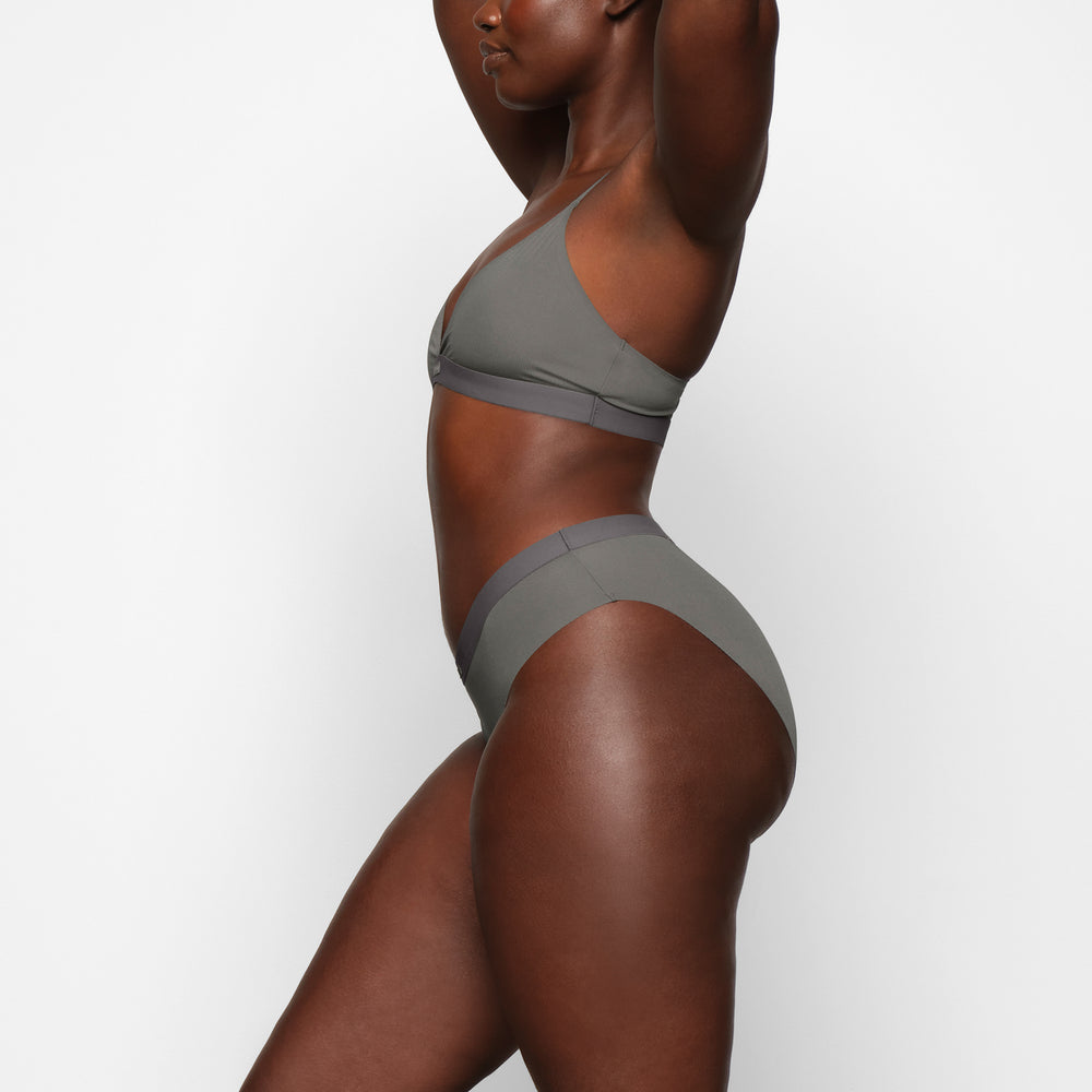 Skims SMOOTH RIB Bikini Diepgrijs | 54LYKRTPN