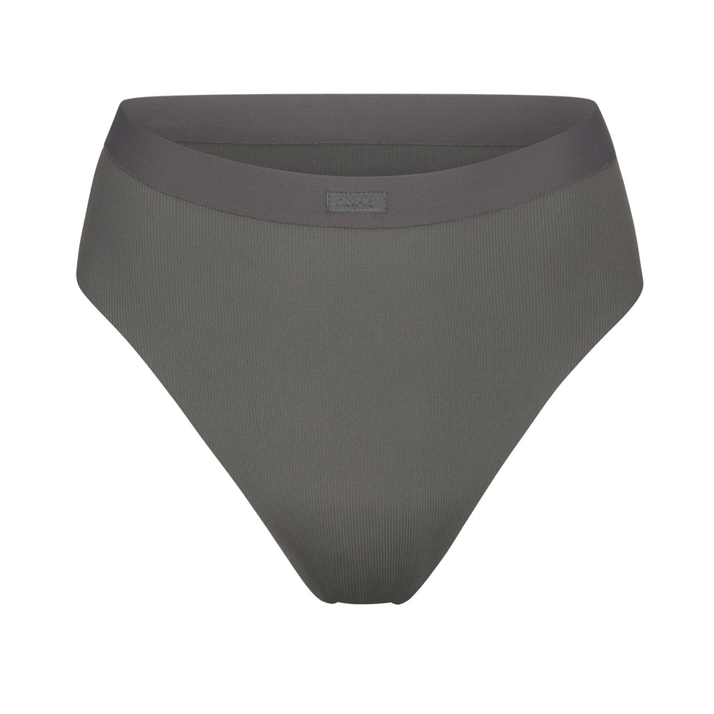 Skims SMOOTH RIB Bikini Diepgrijs | 54LYKRTPN