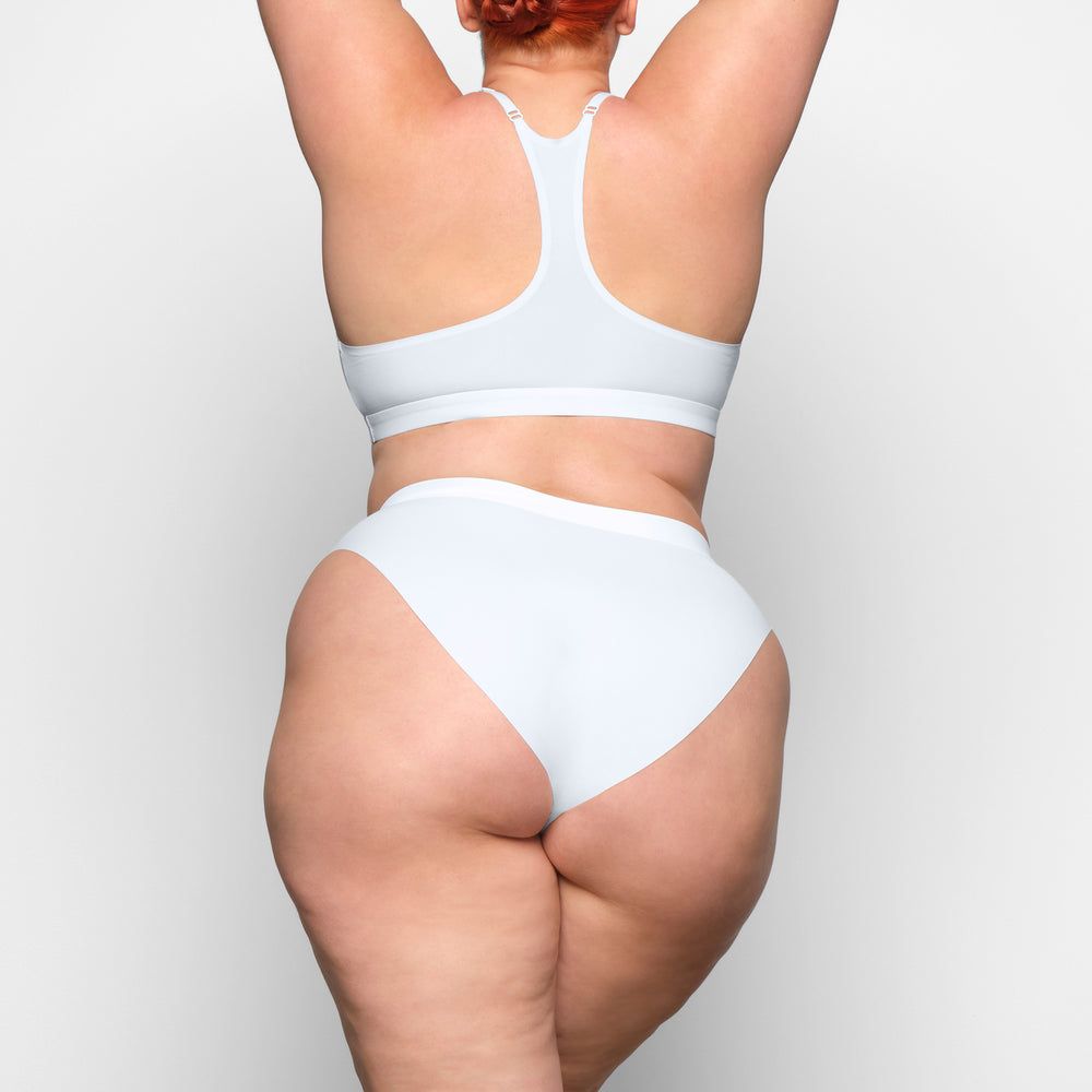 Skims SMOOTH RIB Bikini Wit | 87YTBZJKO