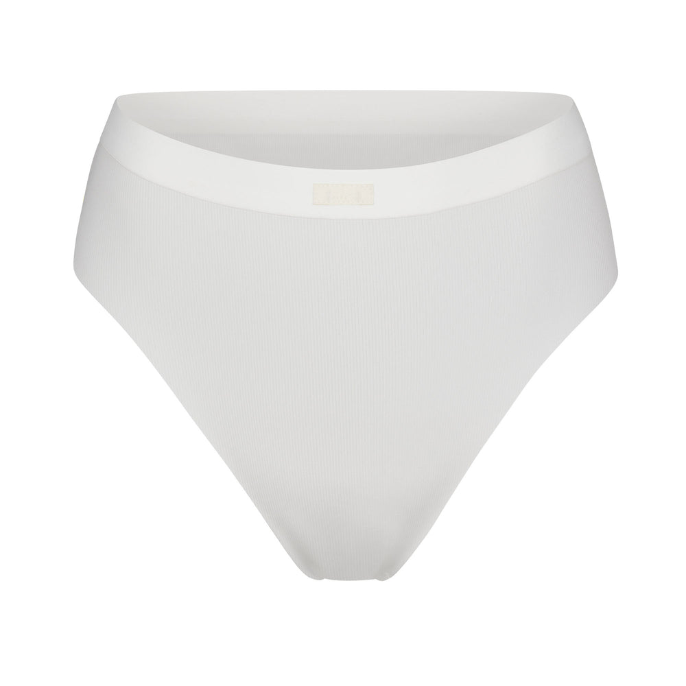Skims SMOOTH RIB Bikini Wit | 87YTBZJKO