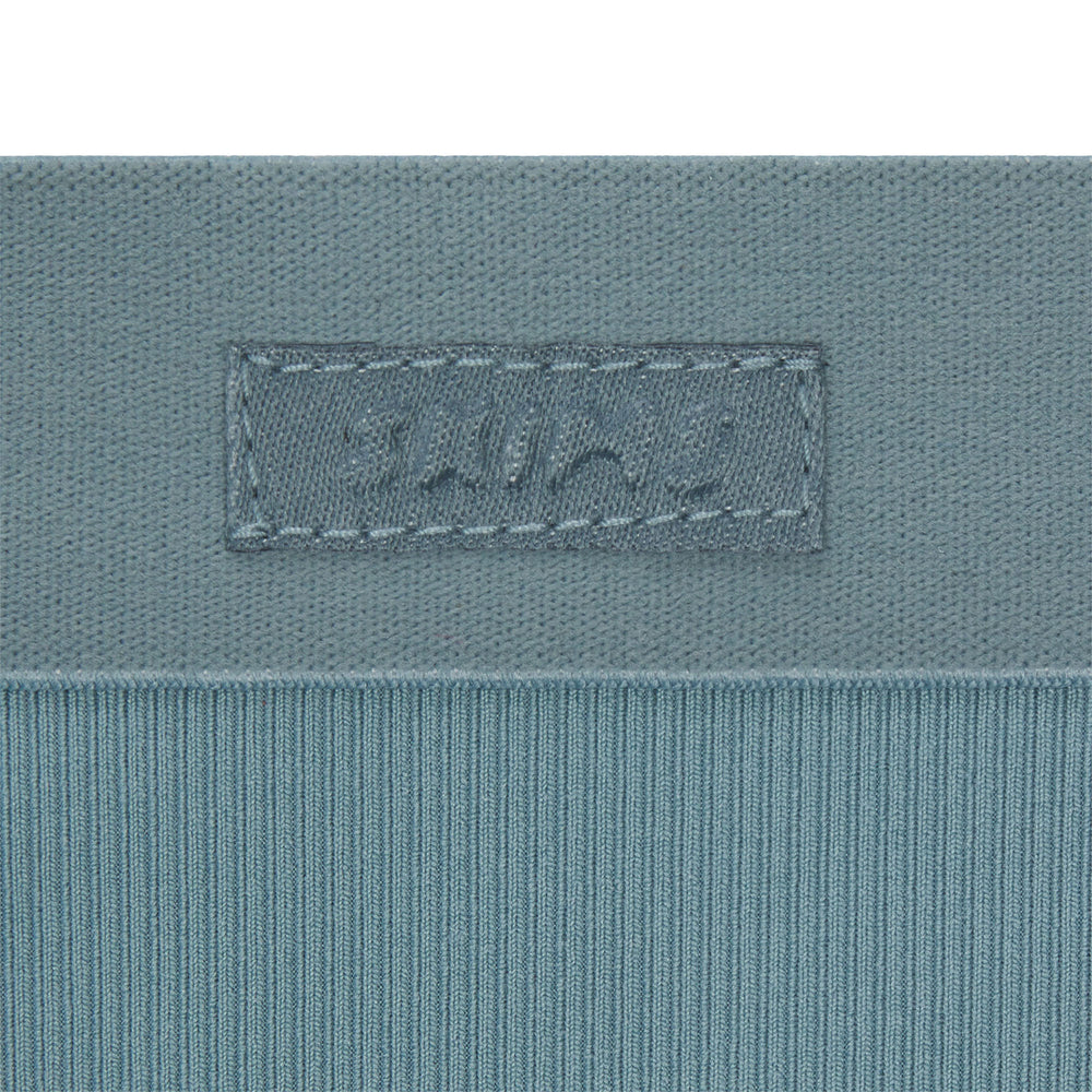 Skims SMOOTH RIB Thong Blauw | 03ORJQFHP