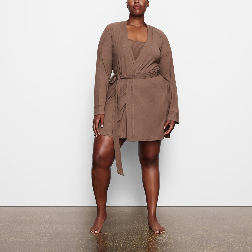 Skims SOFT LOUNGE Badjas Abrikoos | 80YCVKNGO