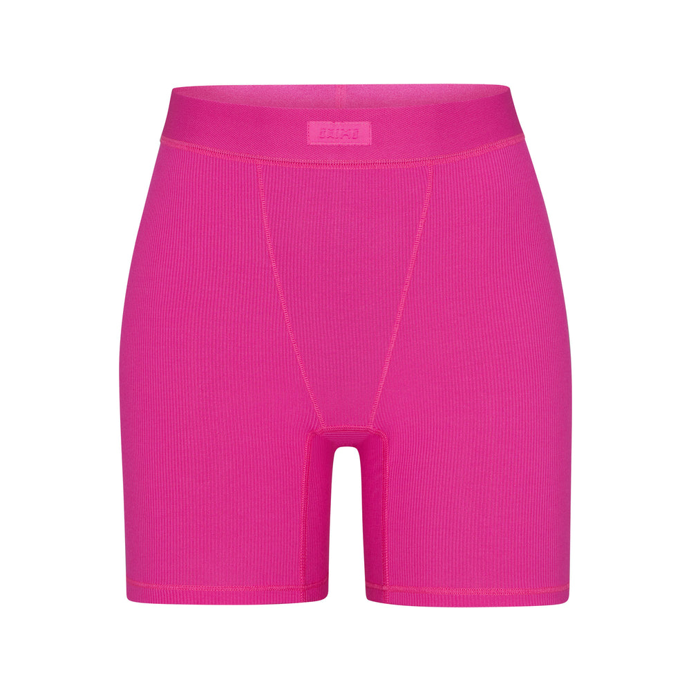 Skims SOFT LOUNGE Boxer Shorts Roze | 75BKAJMGU