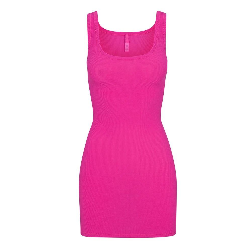 Skims SOFT LOUNGE MINI Jurk Roze | 48MDBUXVW