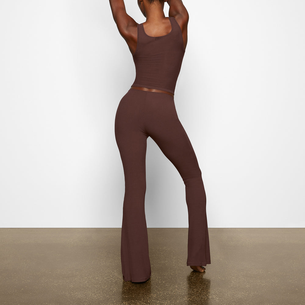 Skims SOFT LOUNGE RUCHED Broek Chocola | 67BXTFJYD