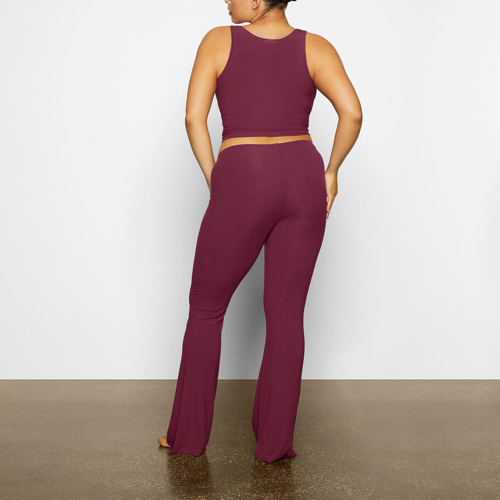 Skims SOFT LOUNGE RUCHED Broek Paars | 36JHDFXLI