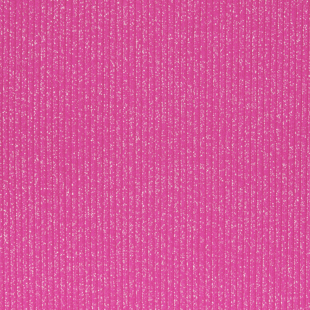 Skims SOFT LOUNGE SHIMMER CREW NECK LONG Jurk Fuchsie | 56YHEKSRC