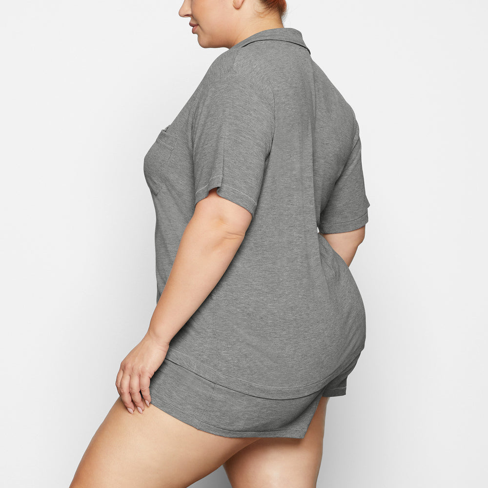 Skims SOFT LOUNGE SHORT Sleep Set Grijs | 83NSMHILO