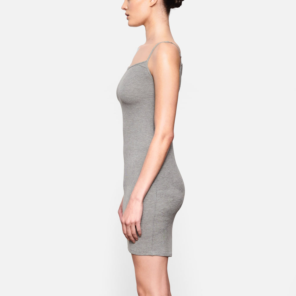 Skims SOFT LOUNGE SLIP Jurk Grijs | 07ERQBLCF