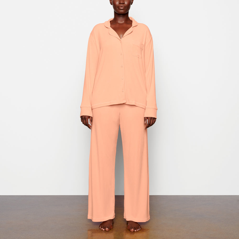Skims SOFT LOUNGE Sleep Set Oranje | 92EHPMBQO