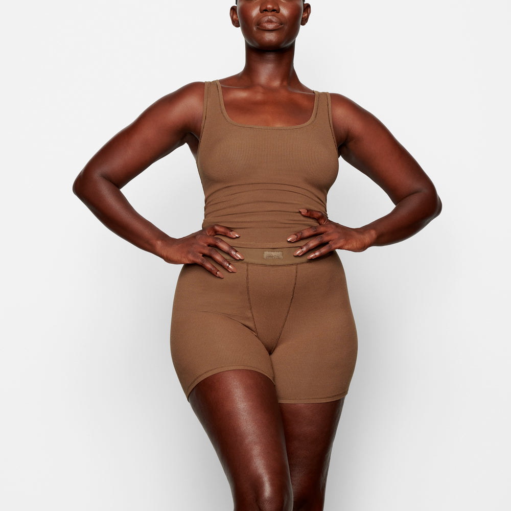 Skims SOFT LOUNGE Tank Khaki | 53PAKGFZS