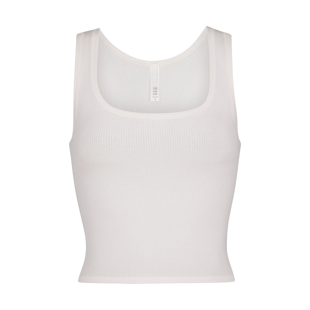 Skims SOFT LOUNGE Tank Wit | 38BWAJFKL