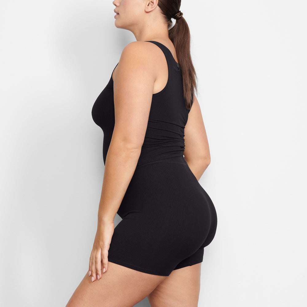 Skims SOFT LOUNGE Tank Zwart | 84SLMWEGK