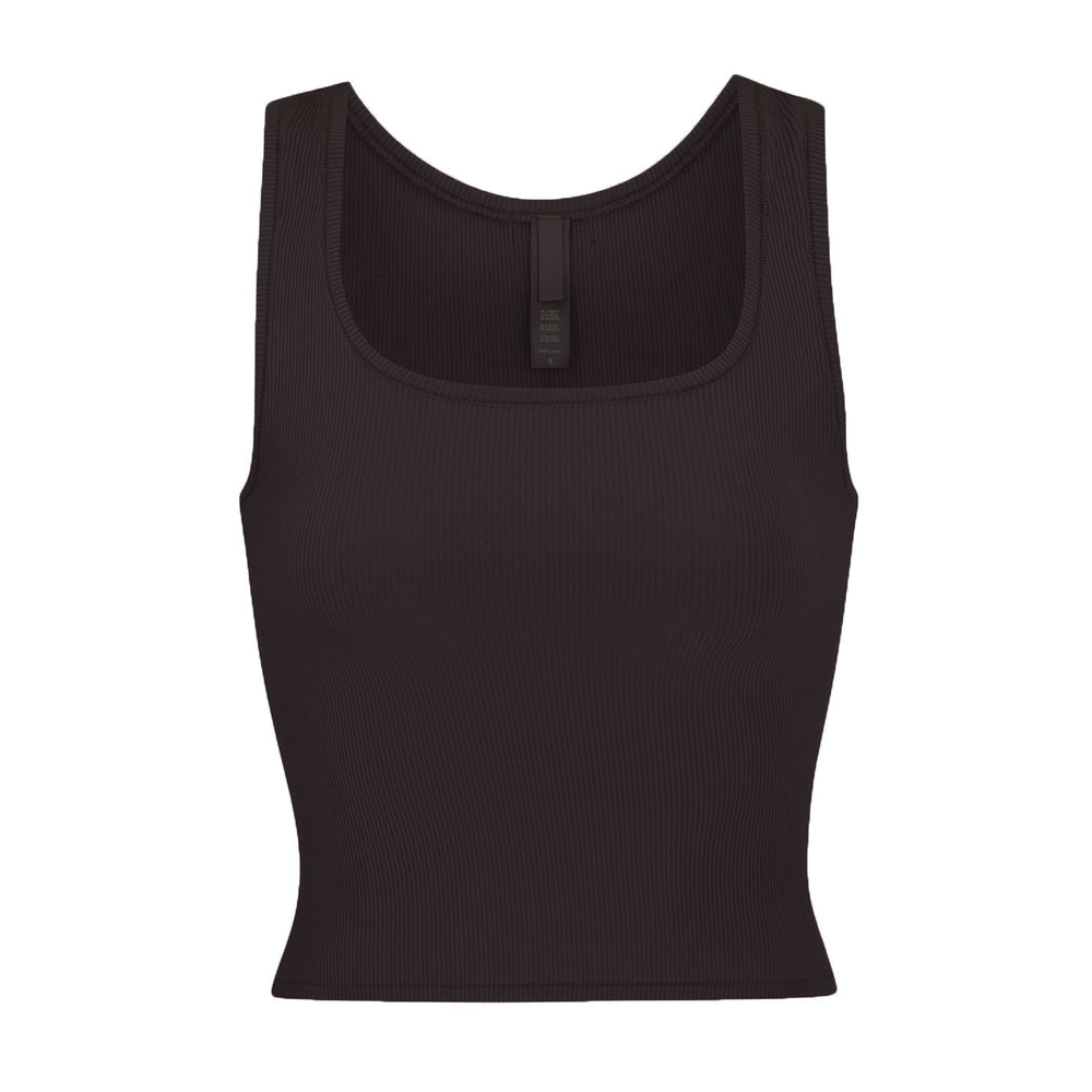 Skims SOFT LOUNGE Tank Zwart | 84SLMWEGK