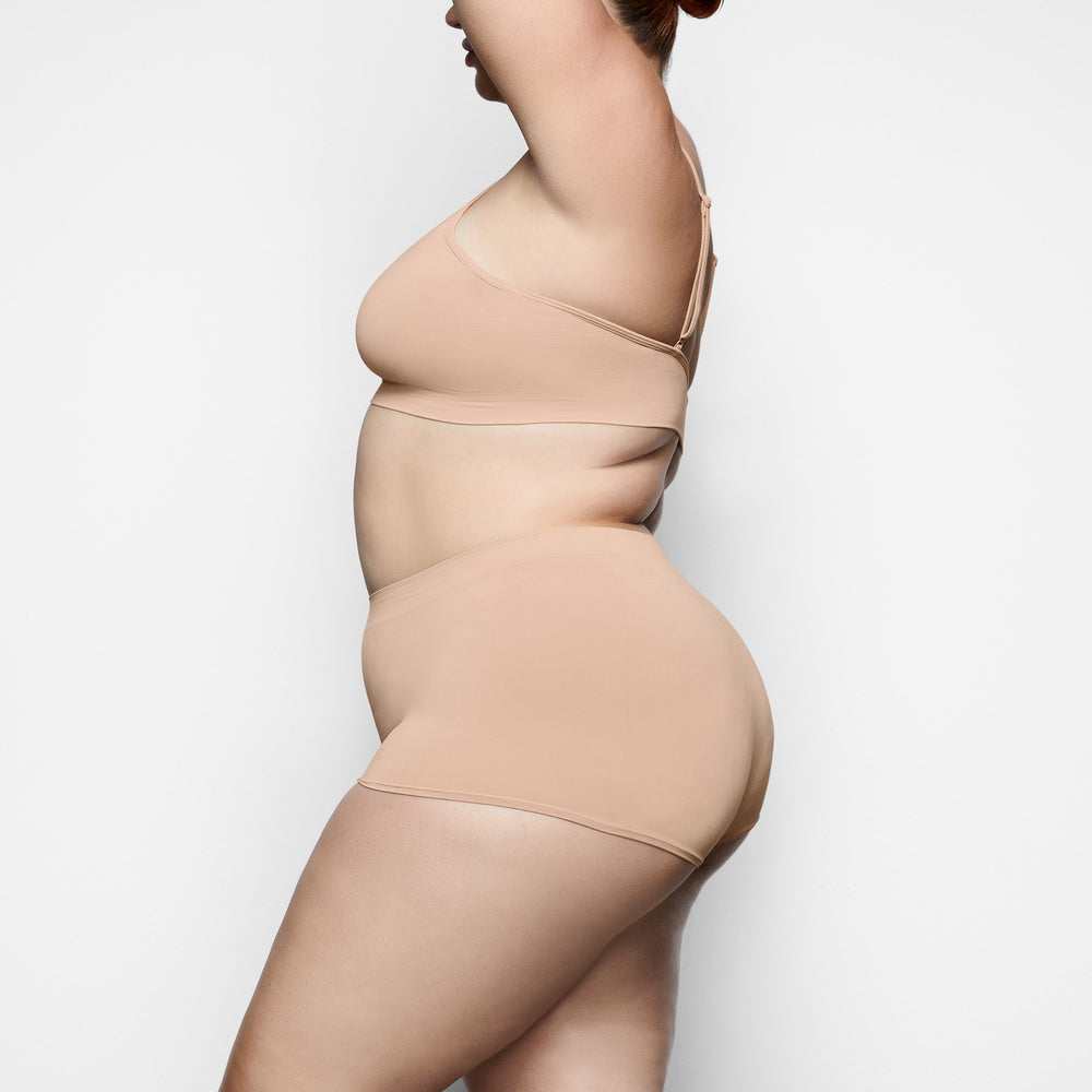 Skims SOFT SMOOTHING Boy Short Beige | 68EUSXYWV
