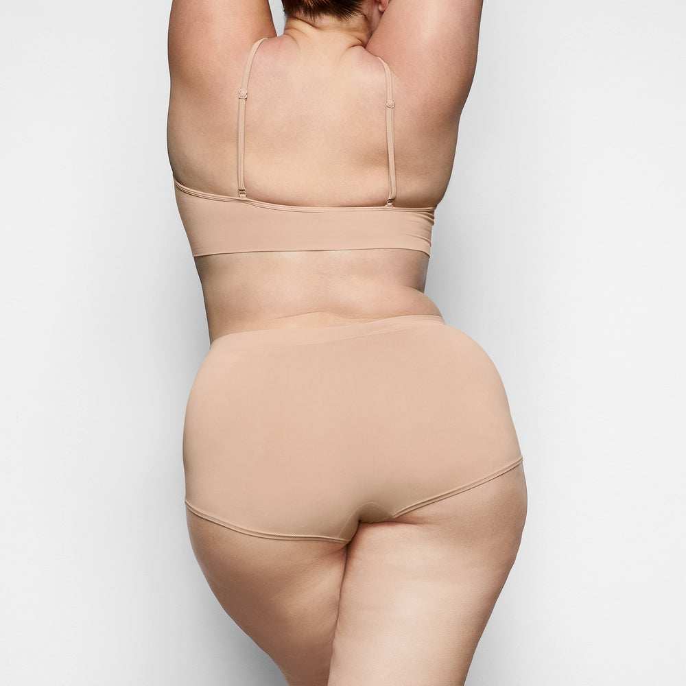 Skims SOFT SMOOTHING Boy Short Beige | 68EUSXYWV