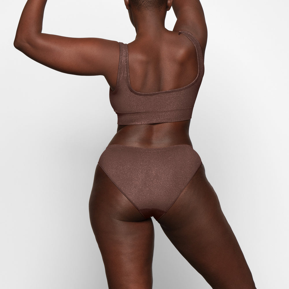 Skims SOFT SMOOTHING SHINE Bikini Chocola | 46GNLSTIO