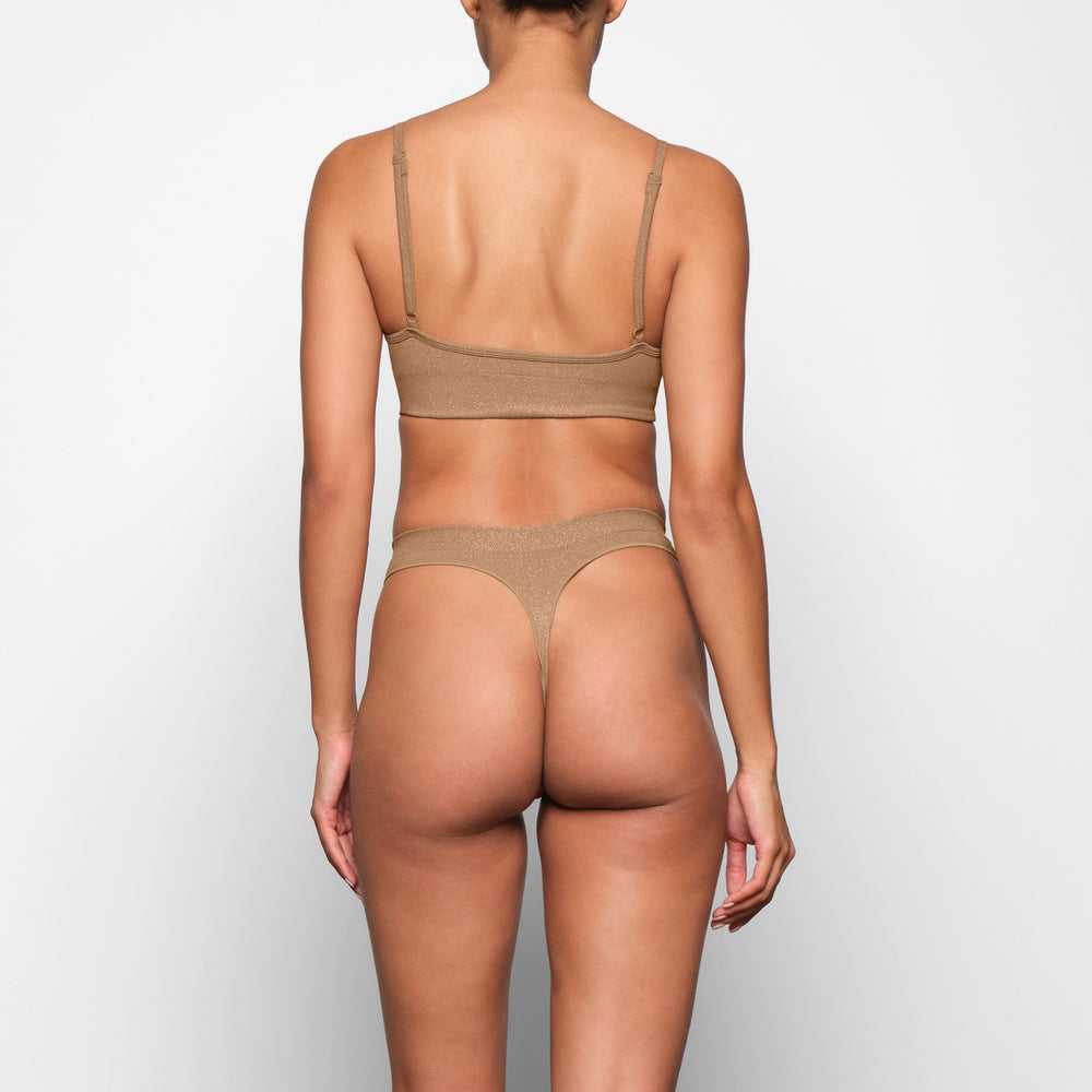 Skims SOFT SMOOTHING SHINE Bralette Abrikoos | 73DKYULSR