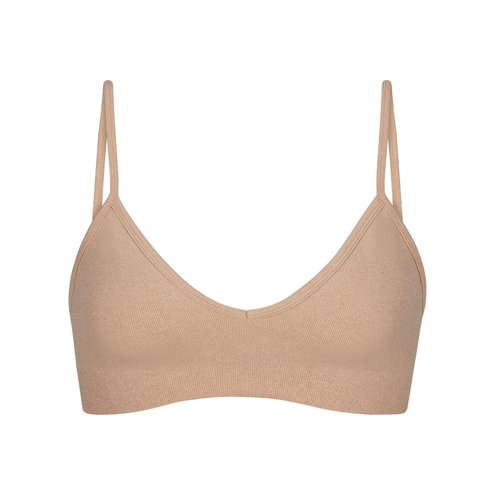 Skims SOFT SMOOTHING SHINE Bralette Beige | 64LFQOTCX