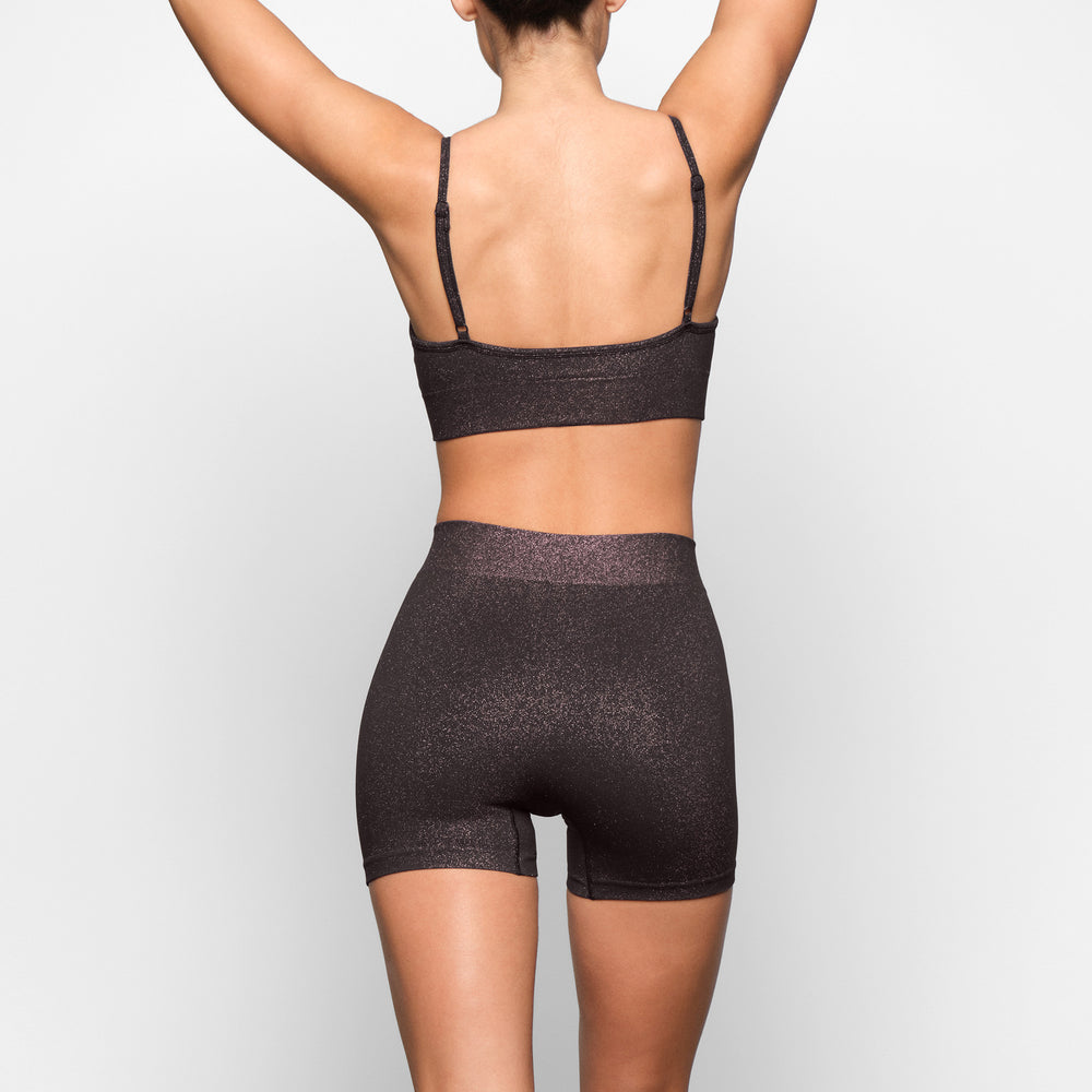 Skims SOFT SMOOTHING SHINE Korte Broek Zwart | 78CKLWGSH