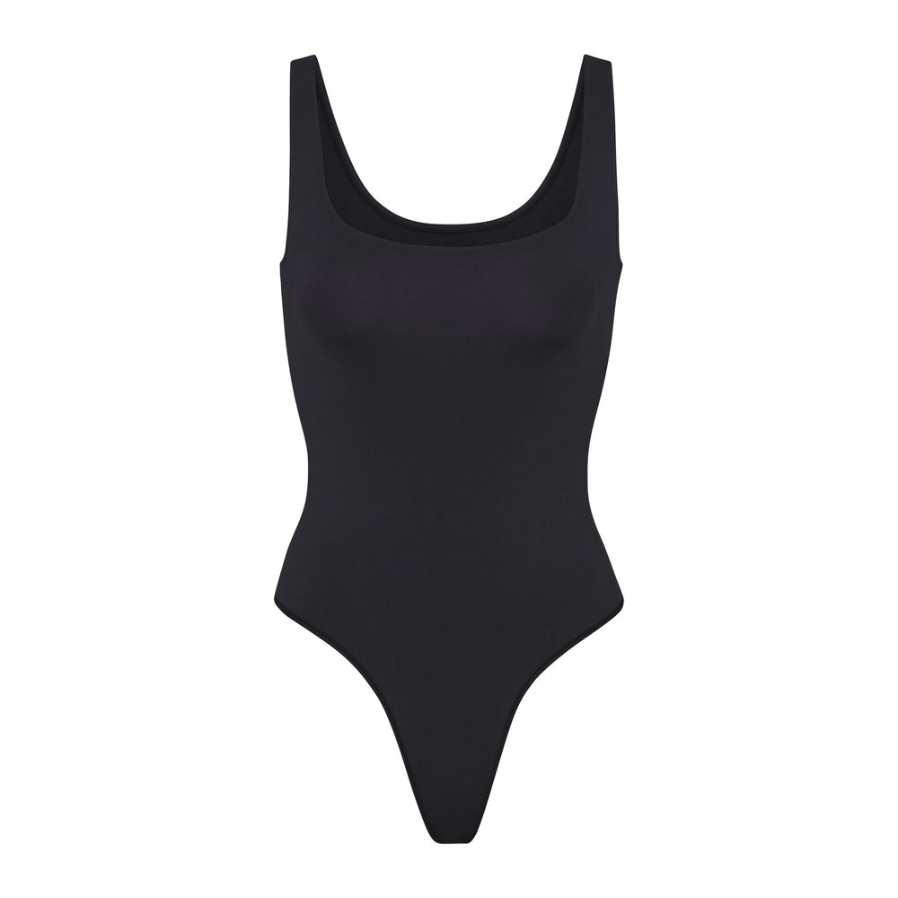 Skims SOFT SMOOTHING Thong Bodysuit Zwart | 31LGPFXEV