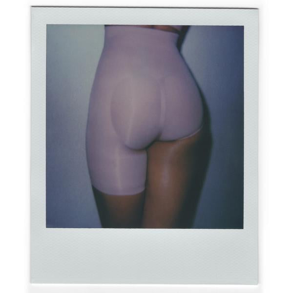 Skims SOLUTION SHORT #2 One Leg Shapewear Abrikoos | 02EHMVTZN