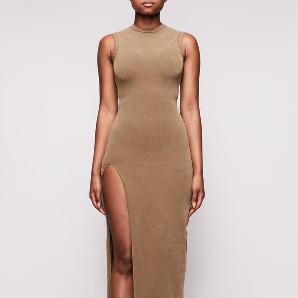 Skims SOLUTION SHORT #2 One Leg Shapewear Zwart | 64YFWECSQ