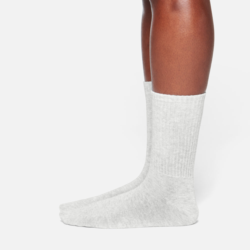 Skims SPORT CREW Sokken Lichtgrijs | 64SKCJQYX