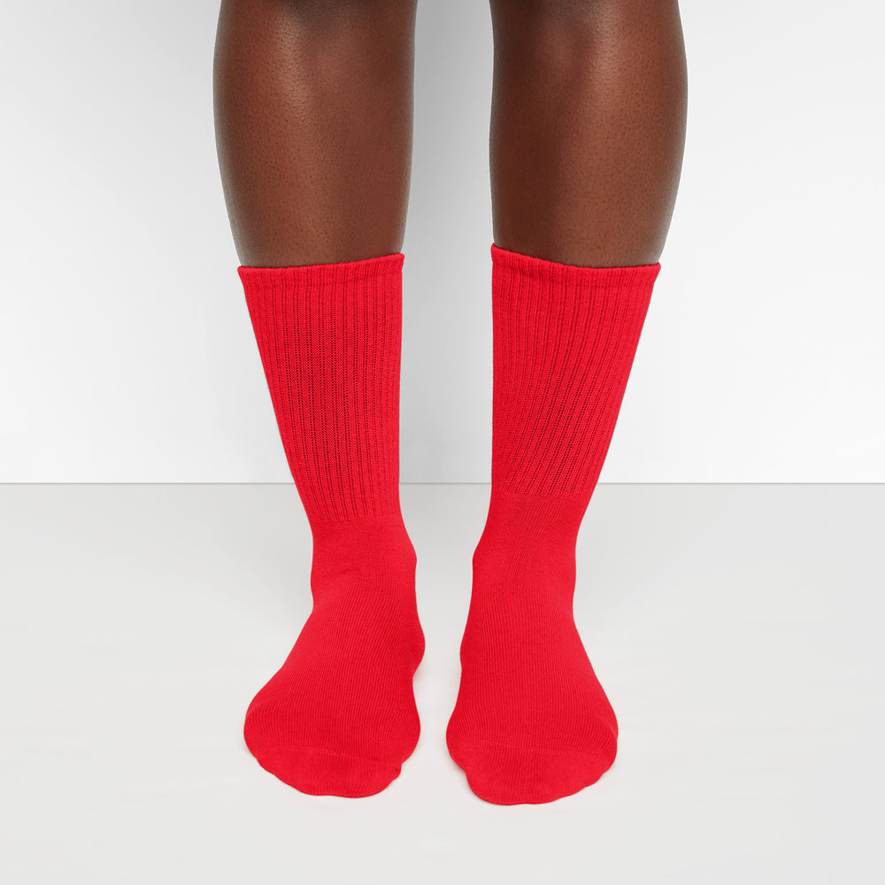 Skims SPORT CREW Sokken Rood | 45CUSAKZD