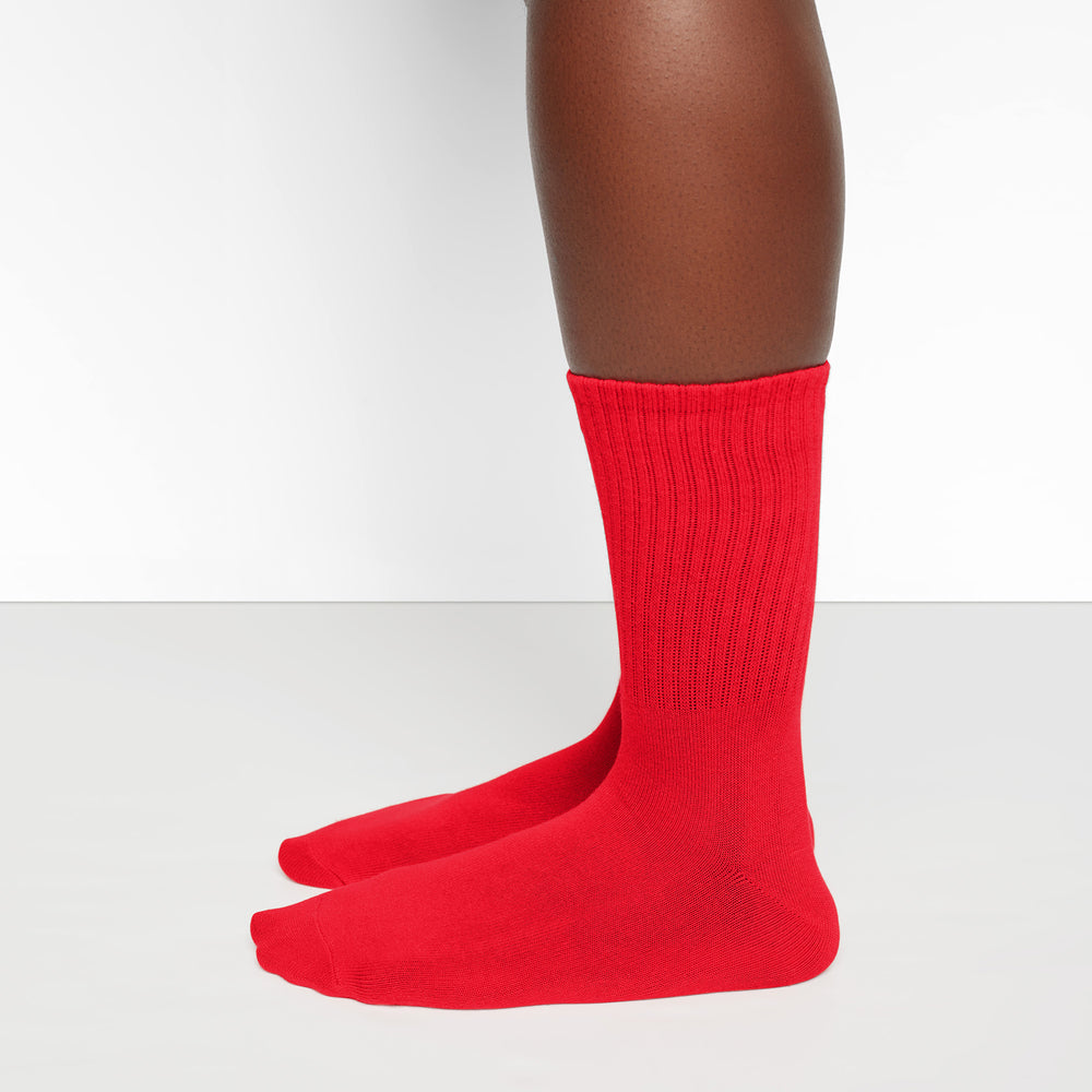Skims SPORT CREW Sokken Rood | 45CUSAKZD