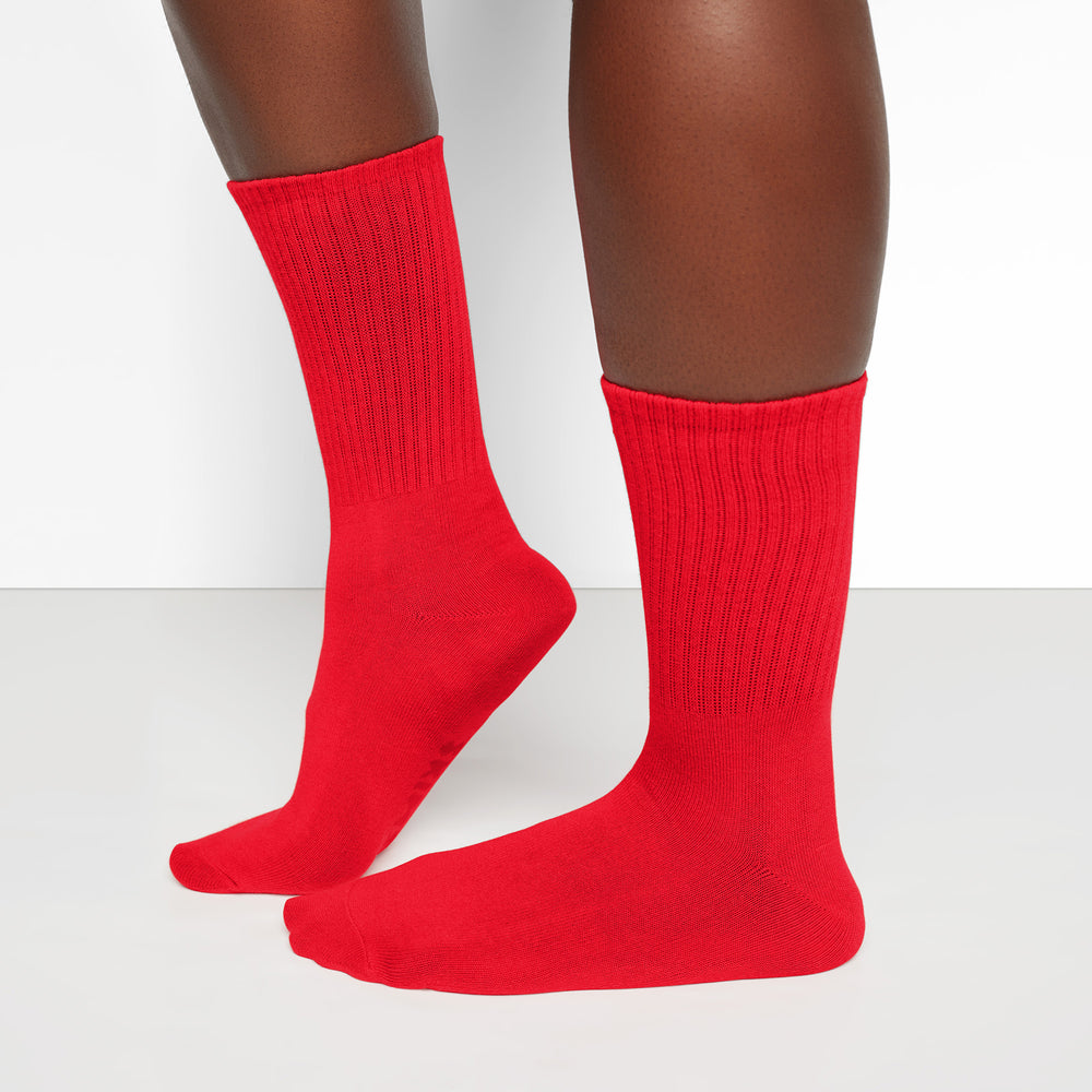 Skims SPORT CREW Sokken Rood | 45CUSAKZD