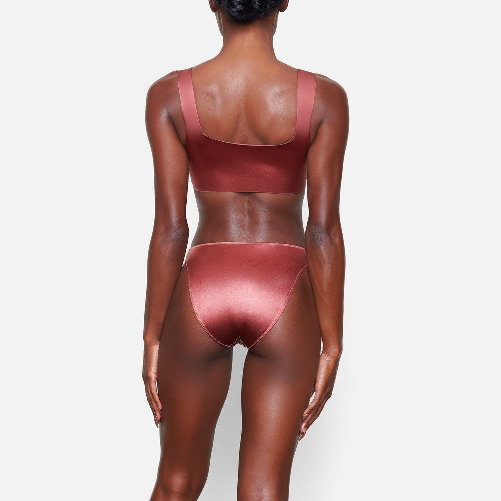 Skims STRETCH SATIN Bikini Roze | 18JYVGQAO
