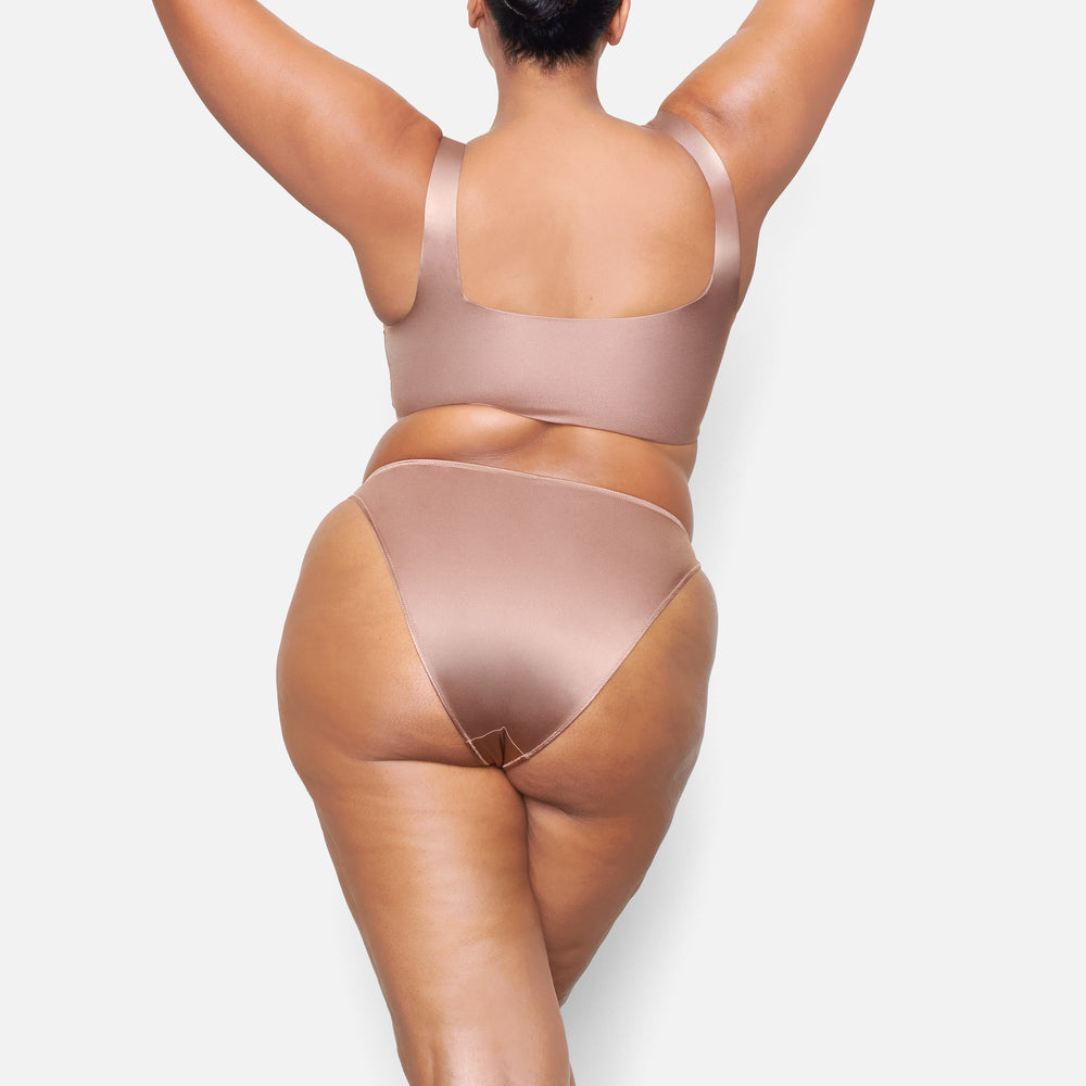 Skims STRETCH SATIN Bikini Roze | 94RVHPBYK