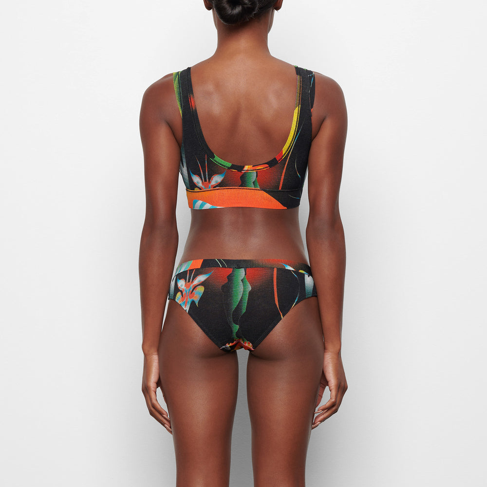 Skims SUMMER MESH BIKINI Brief Obsidian | 59NWUECHO
