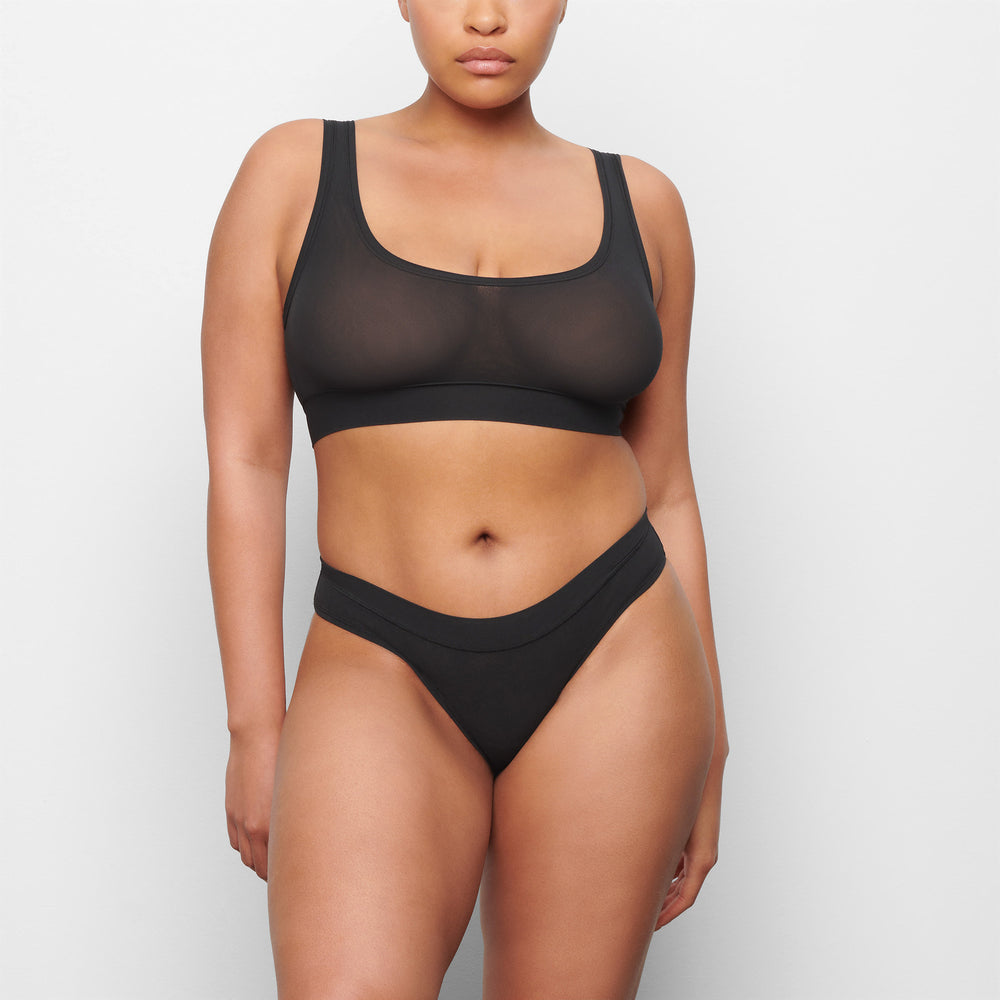 Skims SUMMER MESH BIKINI Brief Zwart | 81LRCAQPZ