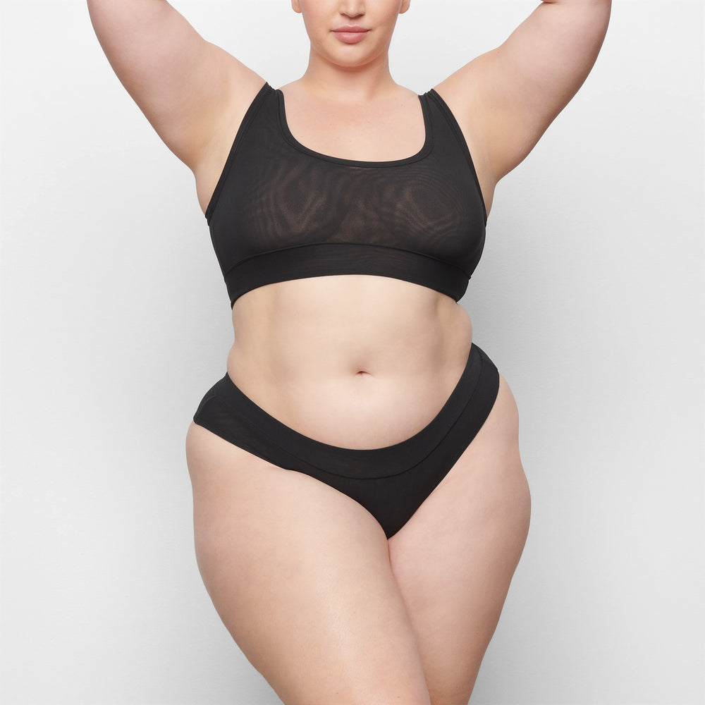 Skims SUMMER MESH BIKINI Brief Zwart | 81LRCAQPZ