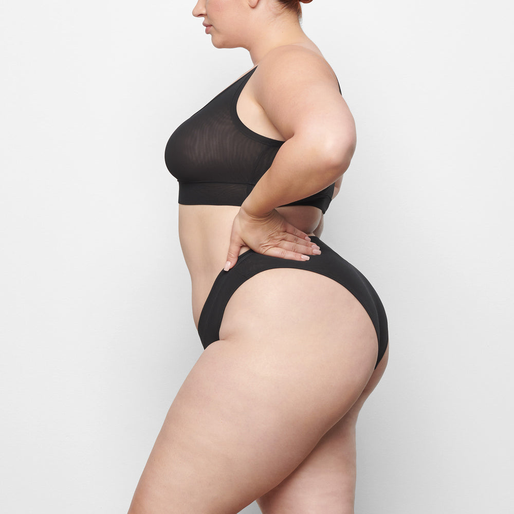 Skims SUMMER MESH BIKINI Brief Zwart | 81LRCAQPZ
