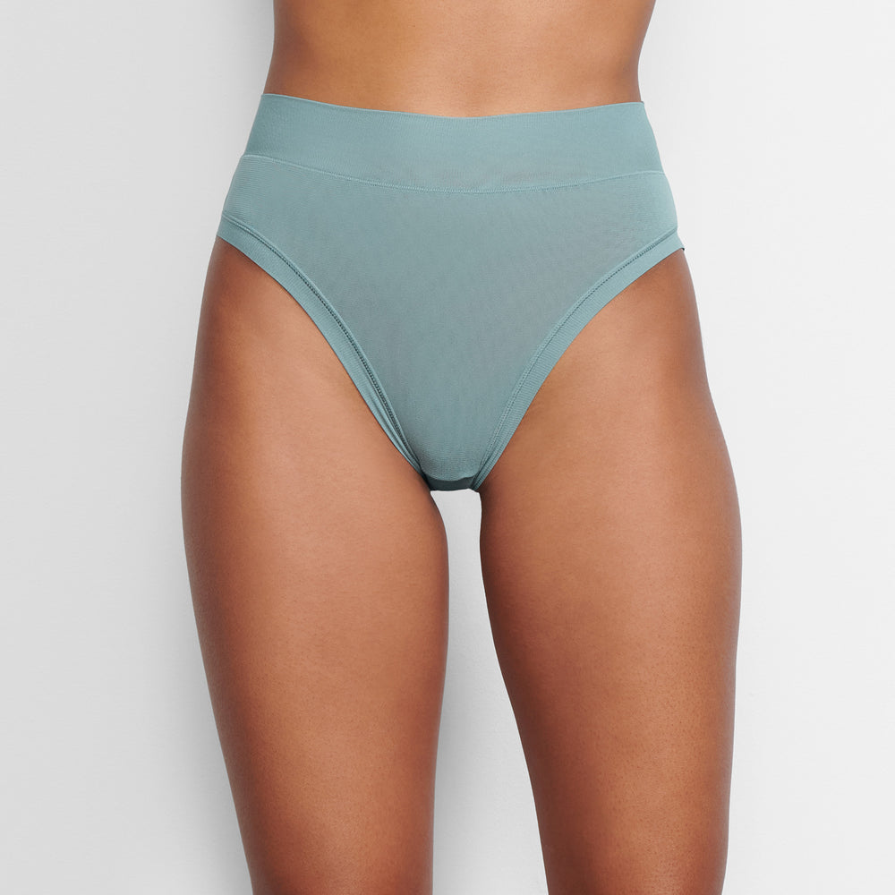 Skims SUMMER MESH Brief Blauw | 28FPNDBHY