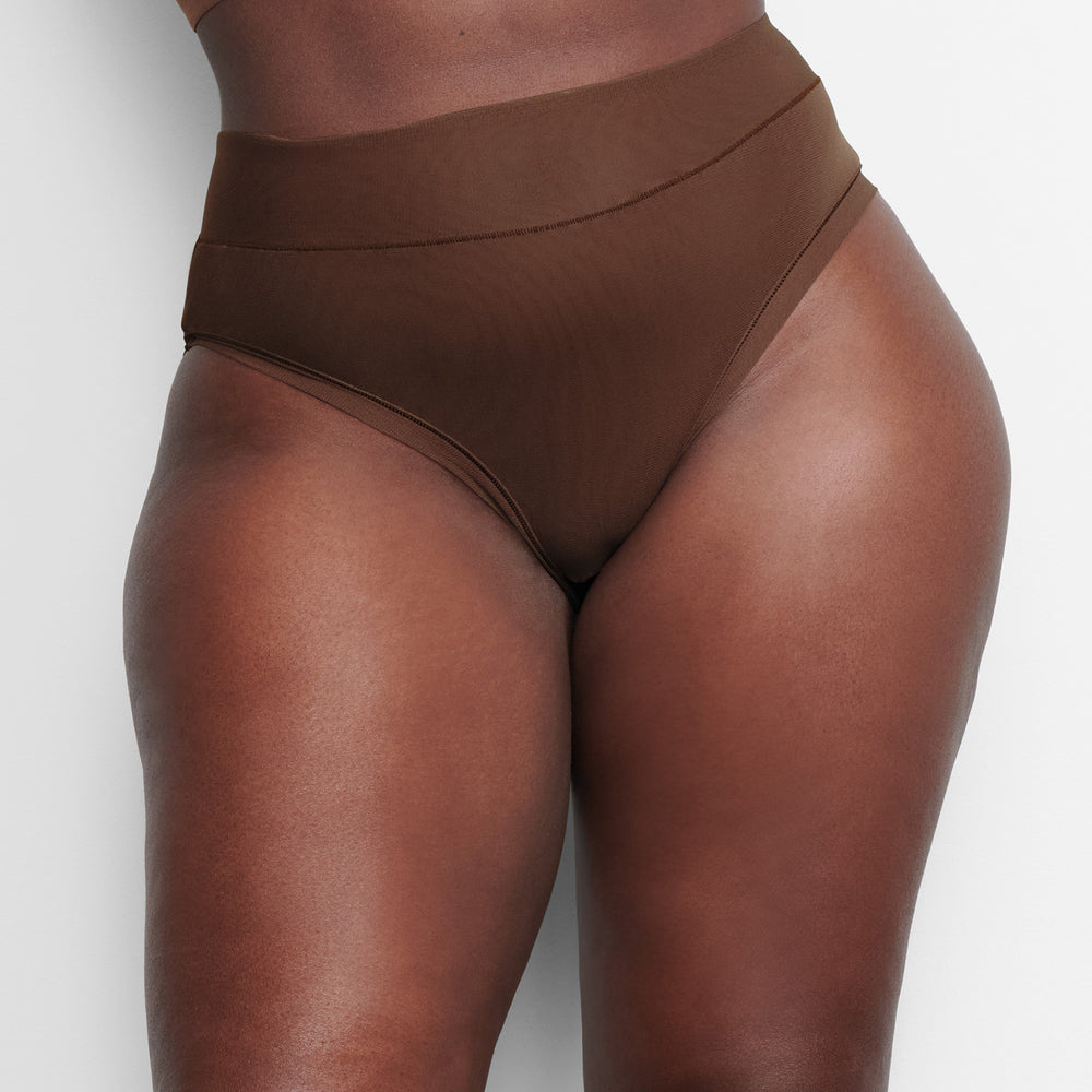 Skims SUMMER MESH Brief Chocola | 30VIOHQTP